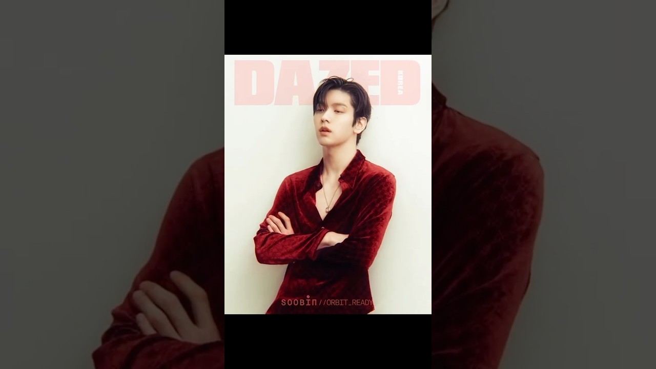 TXT] SOOBIN for the cover of 2026 March issue of Dazed Korea with