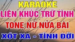 Full Liên Khúc - Xót Xa - Dễ Hát Tone Nữ - Karaoke Lâm Organ - Beat Mới Guide