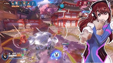playing against counters in stadium | Overwatch 2 Dva Stadium Gameplay
