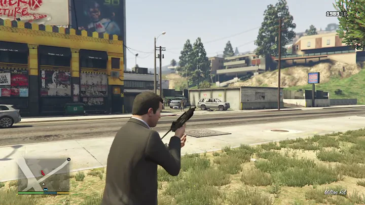 Michael kill a whole Gang in GTA 5