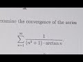 Solving power series using integral test ❗