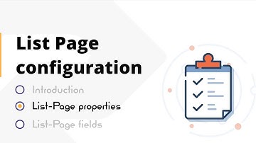 List Page Properties | List Page Configuration | Low Code | RadSystems Studio
