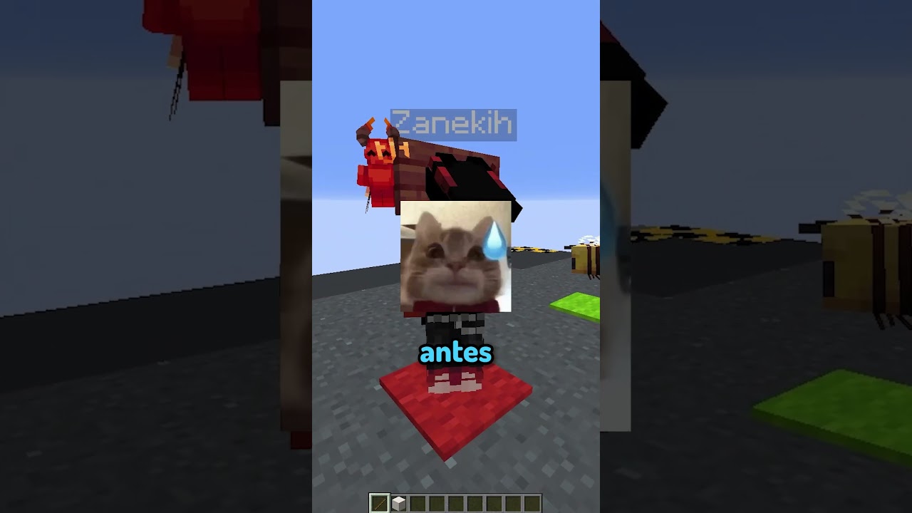 no se notaron las particulas #minecraft #shorts