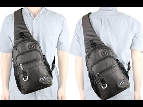 Sling Bag Backpack Crossbody for Men & Women (Episode 2418) Amazon Prime Unboxing Vanlison ...