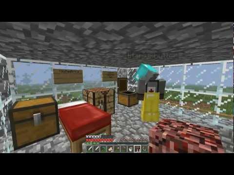 Minecraft - WolfPack Survival w/WOLFOFD3ATH Ep.28 - Nether Portal Completed