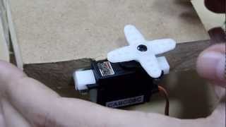 Torque feedback on analog servo