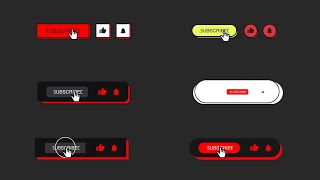 After Effects Youtube Subscribe Button Panel Pack Template [ Free Download ]