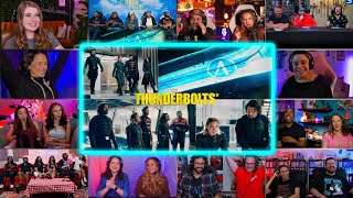 MCU Fans React To THE NEW AVENGERS POST CREDITS SCENE | Thunderbolts Movie FF4 TEASE Reaction Mashup