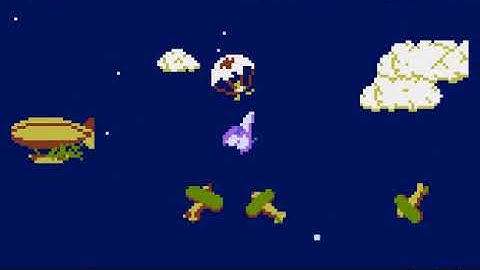 Atari 8-bit - Time Pilot (game)