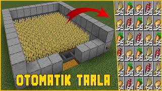 Minecraft Otomatik Tarla ( Auto Field Farm ) Farmı Nasıl Yapılır ? l Minecraft Sistemler