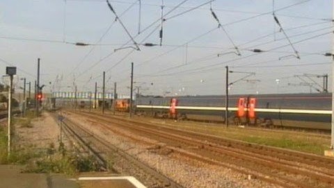 Trains At Peterborough Station 27/09/2008