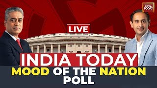 Mood Of The Nation LIVE With Rajdeep Sardesai & Rahul Kanwal | Who Will Win 2024 Elections?