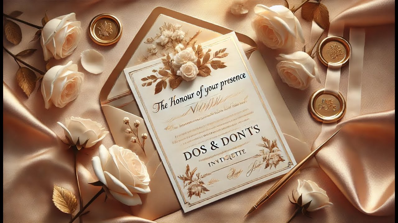 Proper Wedding Invitation Etiquette