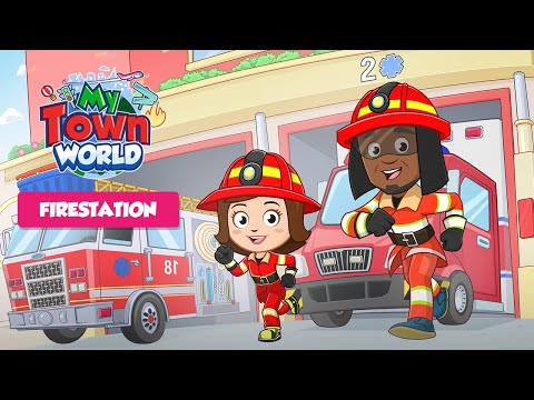 NEW UPDATE alert‼️ Unlock the new Fire Station on the WORLD map 🤩.