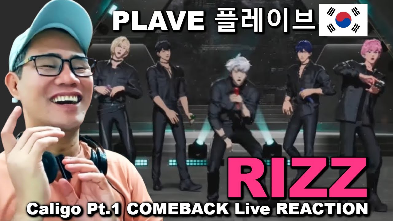 Plg Rizz PLAVE 플레이브 - RIZZ - Caligo Pt.1 COMEBACK Live REACTION - YouTube