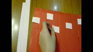 PAPER WEAVING - SATIN WEAVE