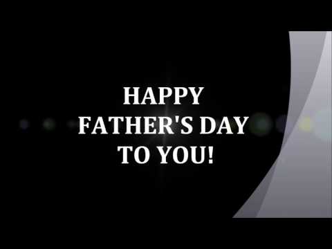 HAPPY FATHER'S DAY Greeting ECard song poem lyric words text like Happy Birthday to you free send