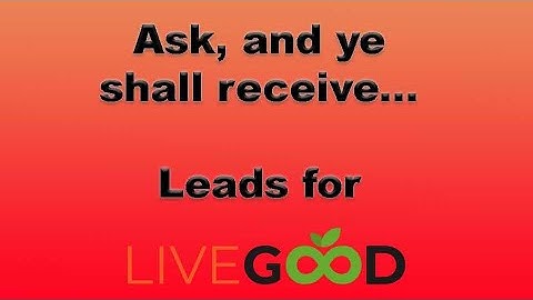 LiveGood leads, instantly, with AI