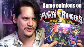 Power Rangers Heroes of the Grid Kickstarter 2021 Box Unopening screenshot 5
