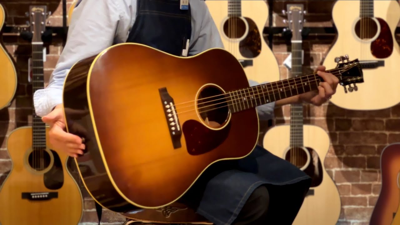 Gibson J-45 Standard VOS -Honey Burst- #22923130 - YouTube