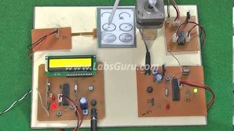 Touch Screen Based Controlling of Wireless Stepper Motor by KitsGuru.com | LGEC118