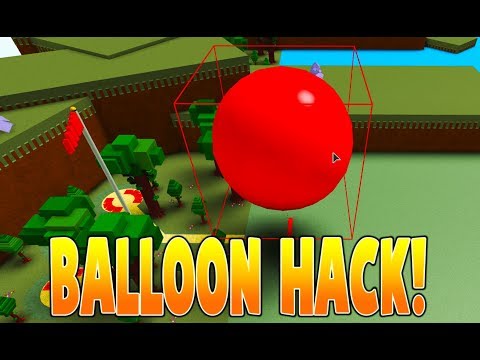 New BALLOON HACK! BIG Balloon Tutorial! Roblox Build A 