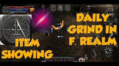 MY ARCHER/MAGE ANIMA ARPG FORGOTTEN REALM DUNGEON