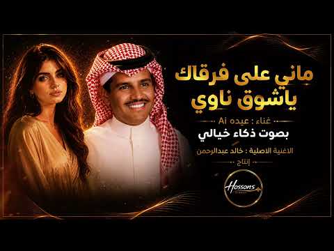 ماني على فرقاك يا شوق ناوي غناء عيده  بصوت ذكاء اصطناعي خيالي الأغنية الأصلية خالد عبدالرحمن