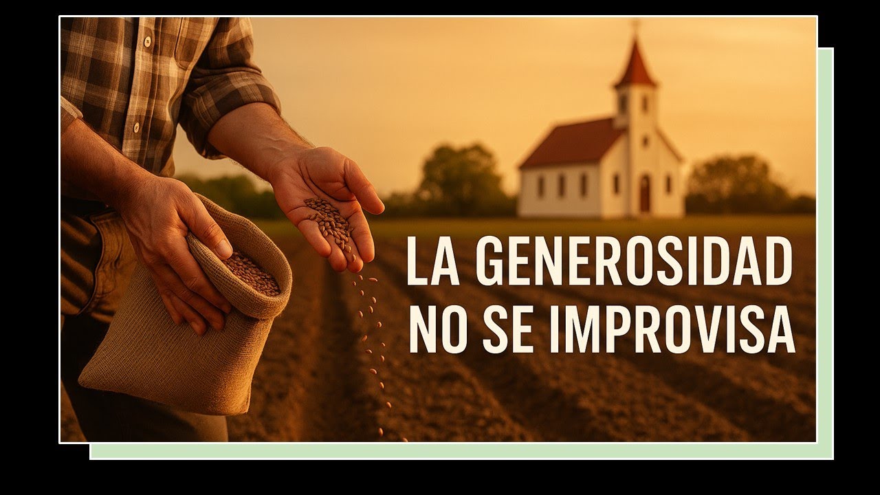 LA GENEROSIDAD NO SE IMPROVISA - YouTube