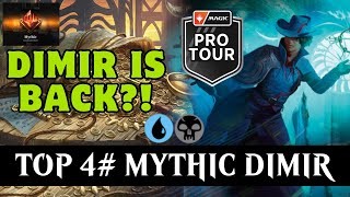 🔥TOP 4#🔥 Mythic | New BUSTED Card UNCOVERED?! Pro Tour's Dimir Is Just On FIRE!! | Standard