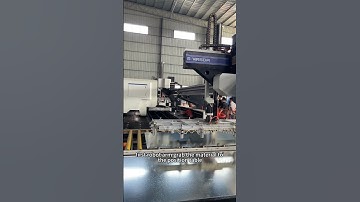 Intelligent production line!One people and one drawing can easy control the whole line! #cncmachine