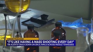 TBI agents crack down on drug rings across Middle Tennessee