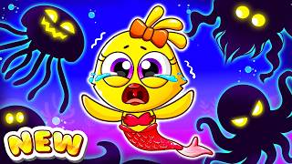 Spooky Sea Monster | Mommy I Can't Sleep | Afraid of the Dark + More Funny Kids Songs by Lamba Lamby