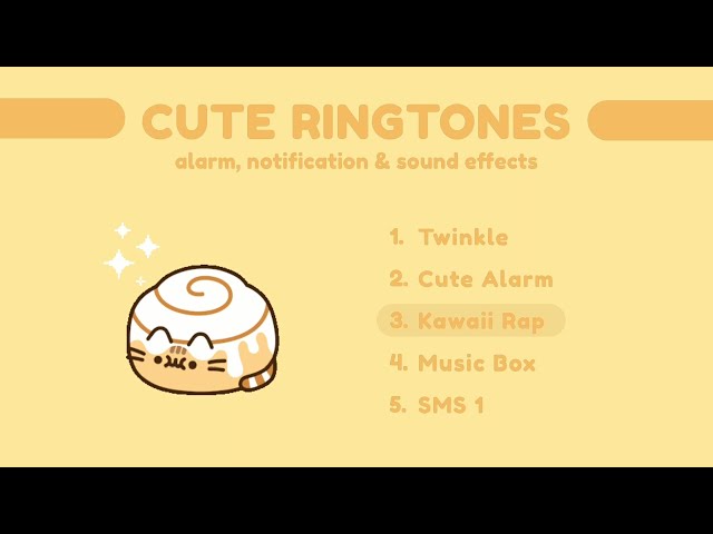 CUTE RINGTONES, ALARM u0026 NOTIFICATION SOUNDS (free) with download link class=