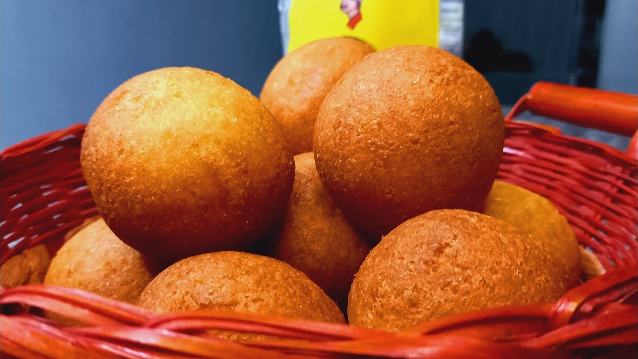 buñuelos con harina pan
