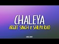 Arijit Singh Shilpa Rao Jawan Chaleya Lyrics