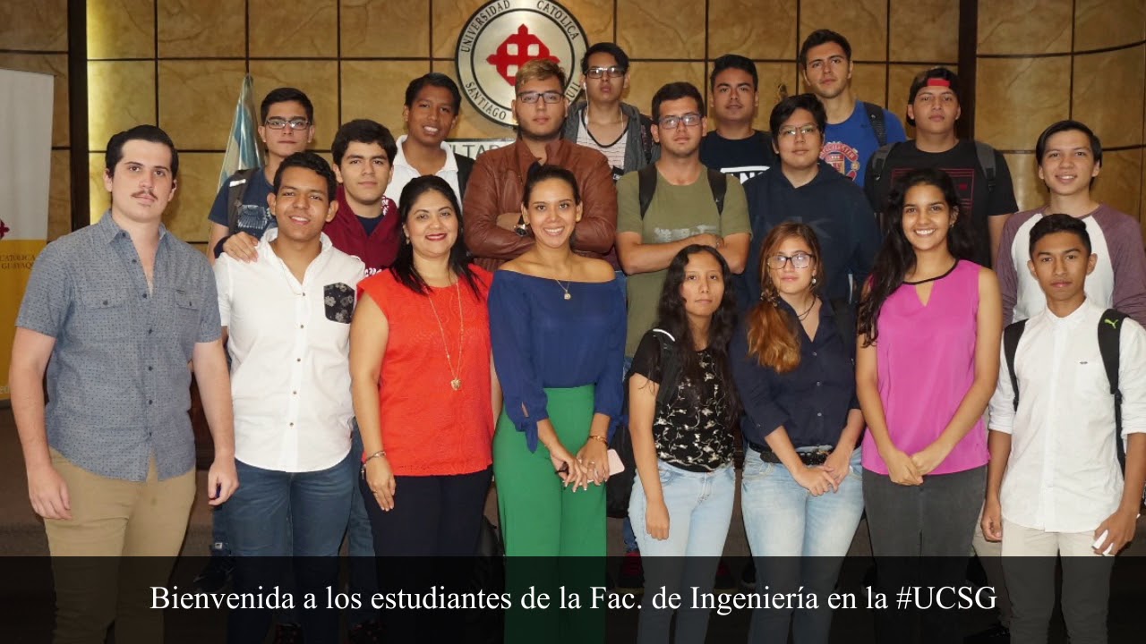 Bienvenida a los estudiantes de la Fac  de Ing  en la 