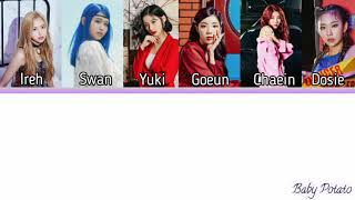 Purple Kiss Doom Doom Ta Color Coded Original By Tri.be No Lyrics