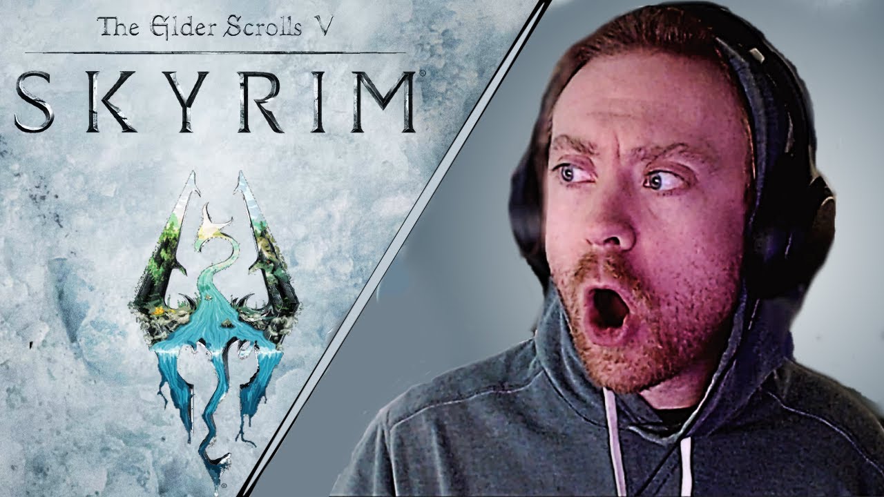 First Time EVER Skyrim BLIND Playthrough (3) | 2 Hours In - YouTube