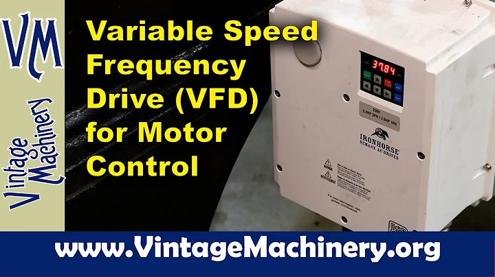 Using a Variable Frequency Drive (VFD) for Motor C...