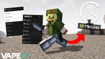 10 MINUTES OF CHEATING ON HYPIXEL | Vape V4 Hypixel Bedwars