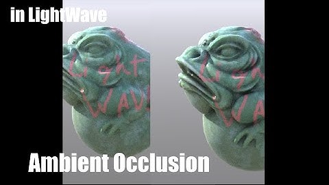 Ambient Occlusion in LightWave