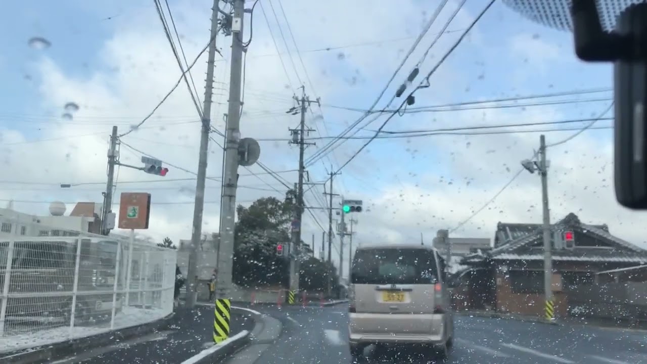 【車載動画2022.1.21②】三重県亀山市栄町→三重県亀山市西丸町