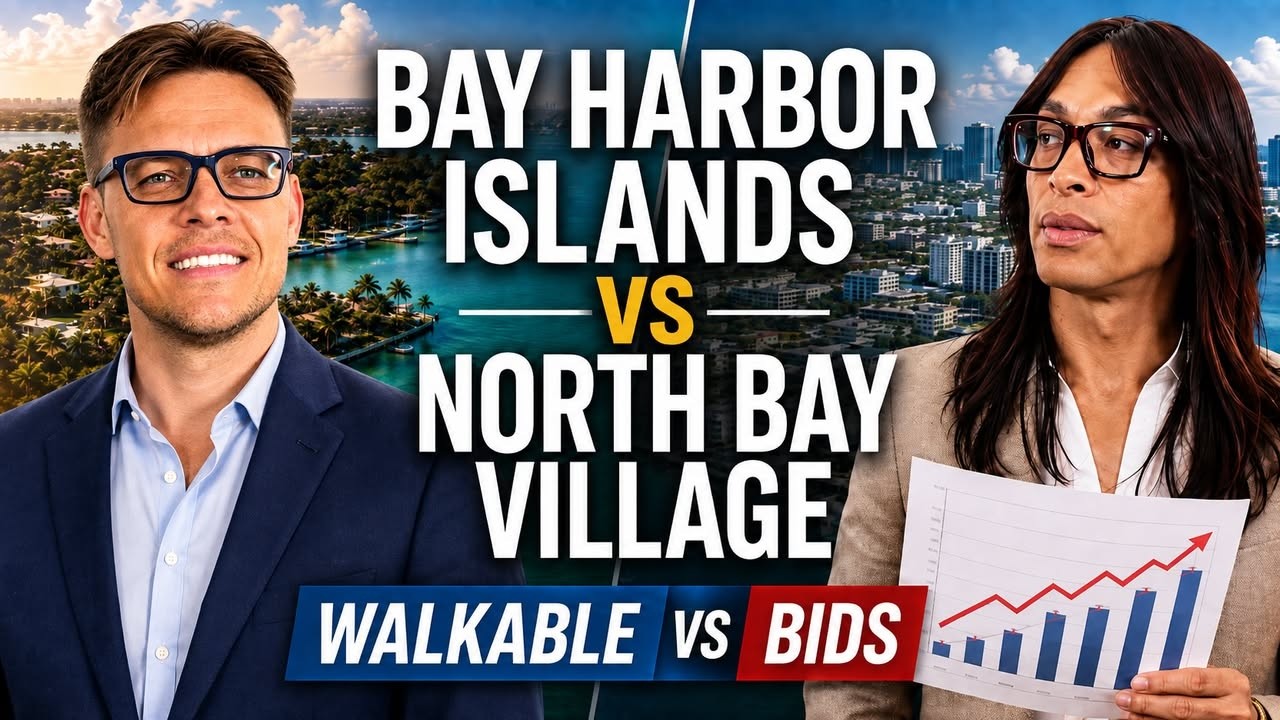 Bay Harbor Islands vs North Bay Village Real Estate Comparison