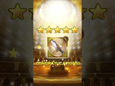 【FFRK】クリスマスラッキー装備召喚第3弾。バースト以上確定！ #ffrk