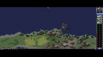 【红警2】混战 经济为王 ★★☆☆☆ #红色警戒2 #经典游戏 #red alert 2 #classic game #command & comquer