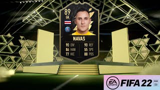 FIFA 22 INFORM NAVAS REVIEW | 89 INFORM KEYLOR NAVAS PLAYER REVIEW | FIFA 22 ULTIMATE TEAM