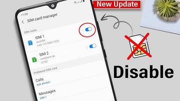 How to disable sim card on android [ANY Android]