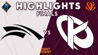 HLE vs KC ALL GAMES Highlights | First Stand 2025 Grand Finals | Hanwha Life vs Karmine Corp