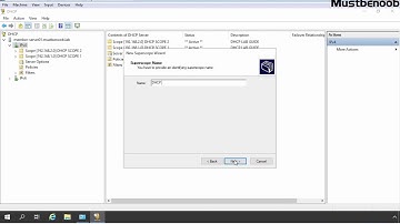LAB GUIDE:31. Creating and Configuring a DHCP Superscope